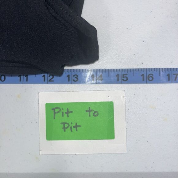 Lands End Womens One Piece Swim Suit Black Skirt 4 Preppy Modest Classic Minimal - Picture 7 of 10